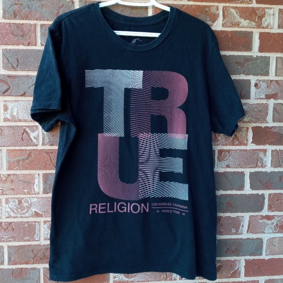 True Religion World Tour Los Angeles T Shirt - Picture 1 of 5